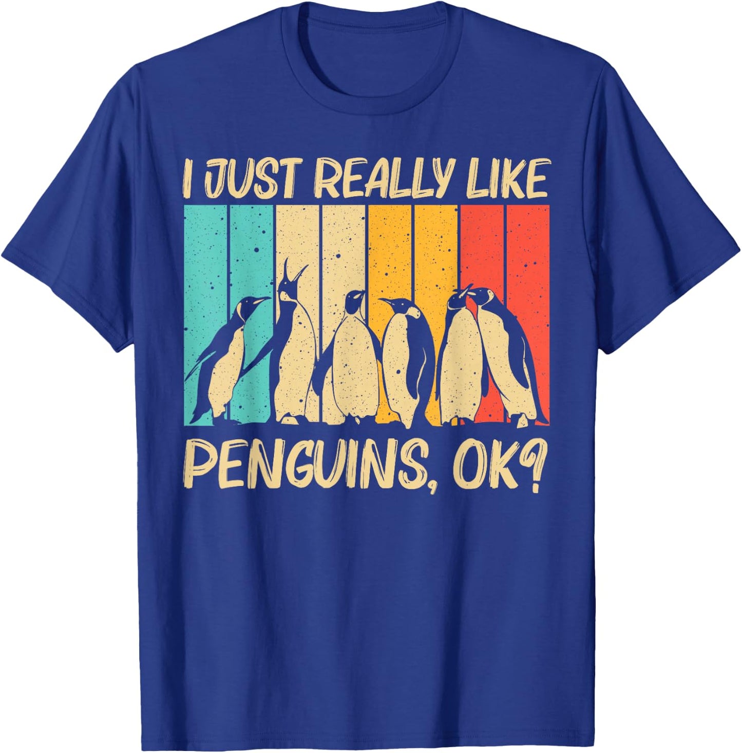 Cool Penguin Design Women Emperor Penguin Bird Lover T-Shirt - T-Shirt | Royal