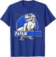 Papawsaurus T-Rex Papaw Saurus Dinosaur Family Matching T-Shirt - T-Shirt | Royal
