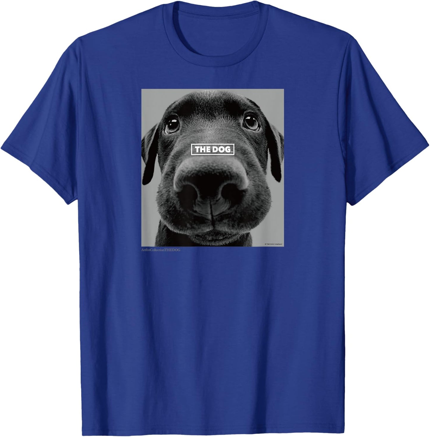 Artlist Collection THE DOG Labrador Retriever Men Women T-Shirt - T-Shirt | Royal