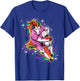 Rugby Unicorn - Rainbow Player - Rugby Team T-Shirt - T-Shirt | Royal