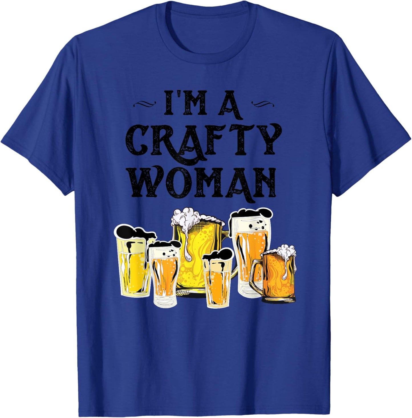 Funny Craft Beer Gift Cool Beer Brewers Ladies T-Shirt - T-Shirt | Royal