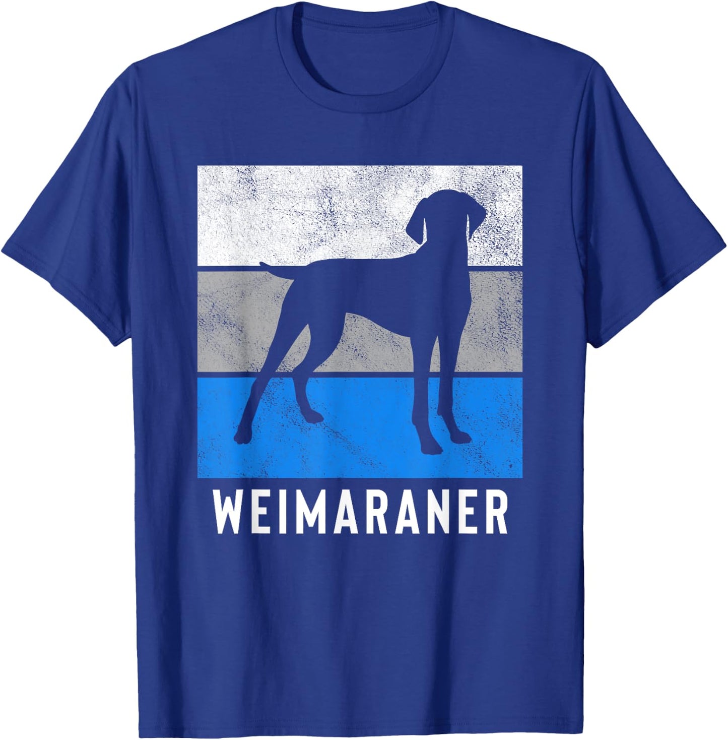 Weimaraner Retro T-Shirt - T-Shirt | Royal