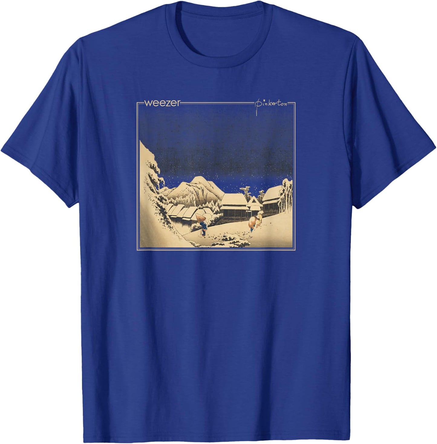 Weezer Classic Fit Black - Pinkerton Album Cover T-Shirt - T-Shirt | Royal