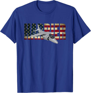 AV-8B Harrier II T-Shirt - T-Shirt | Royal