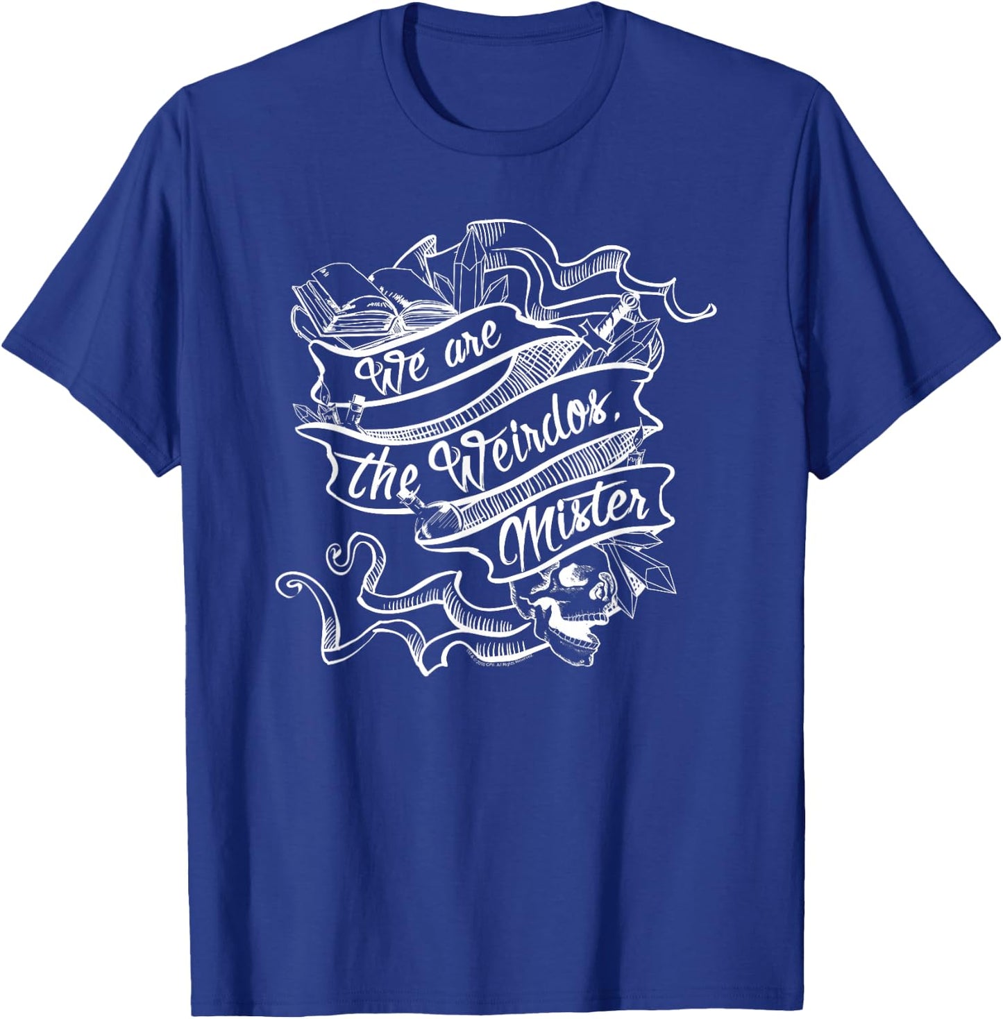 The Craft We are the Weirdos Mister T-Shirt - T-Shirt | Royal