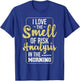 I Love The Smell Of Risk Analysis - Arithmetician Analyst T-Shirt - T-Shirt | Royal