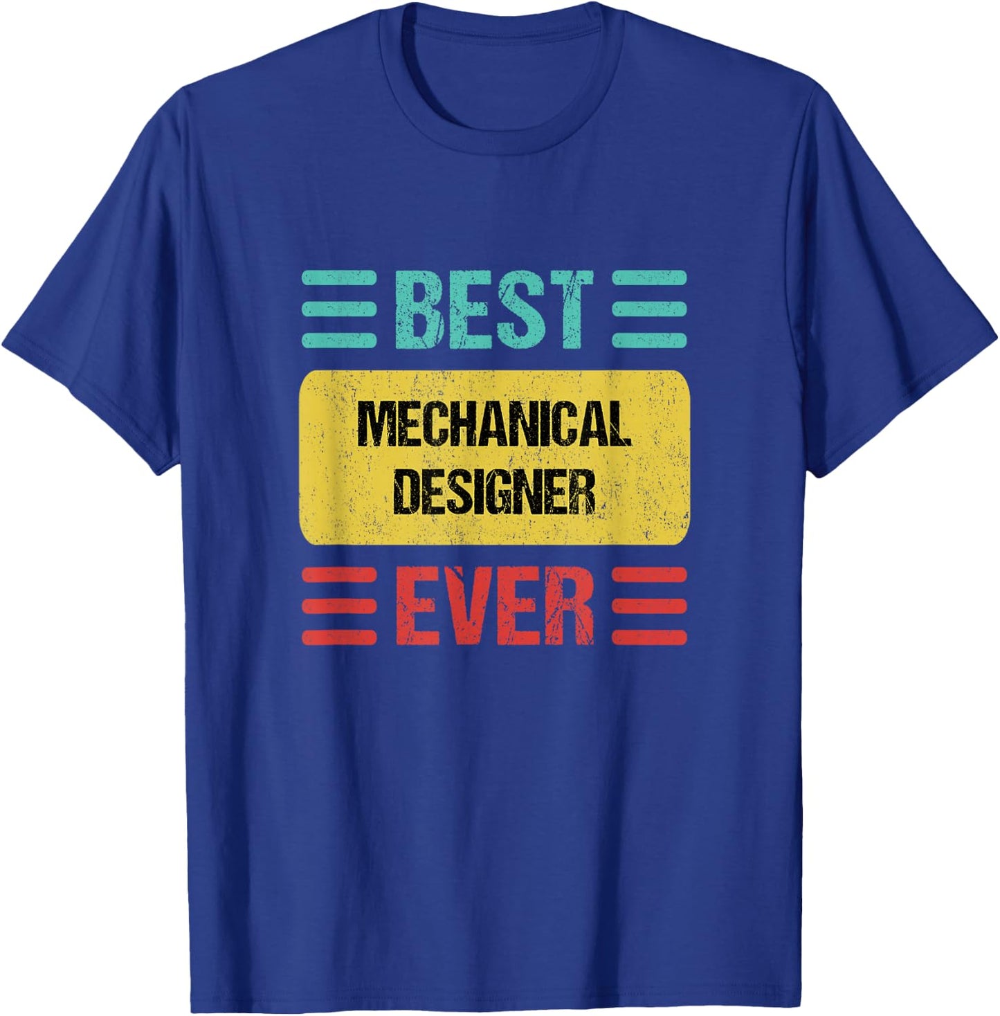 Mechanical Designer T-Shirt - T-Shirt | Royal