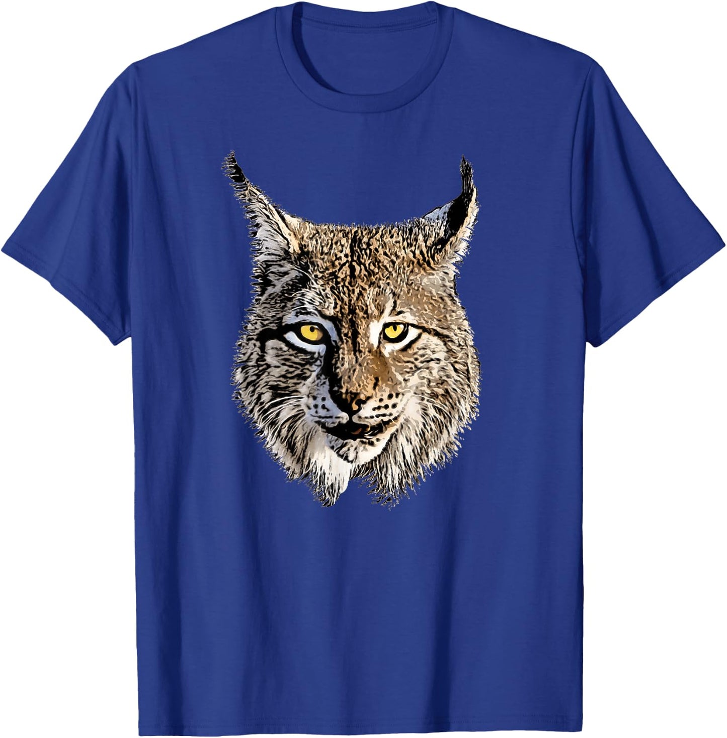 Lynx cool predator wilderness animal T-Shirt - T-Shirt | Royal