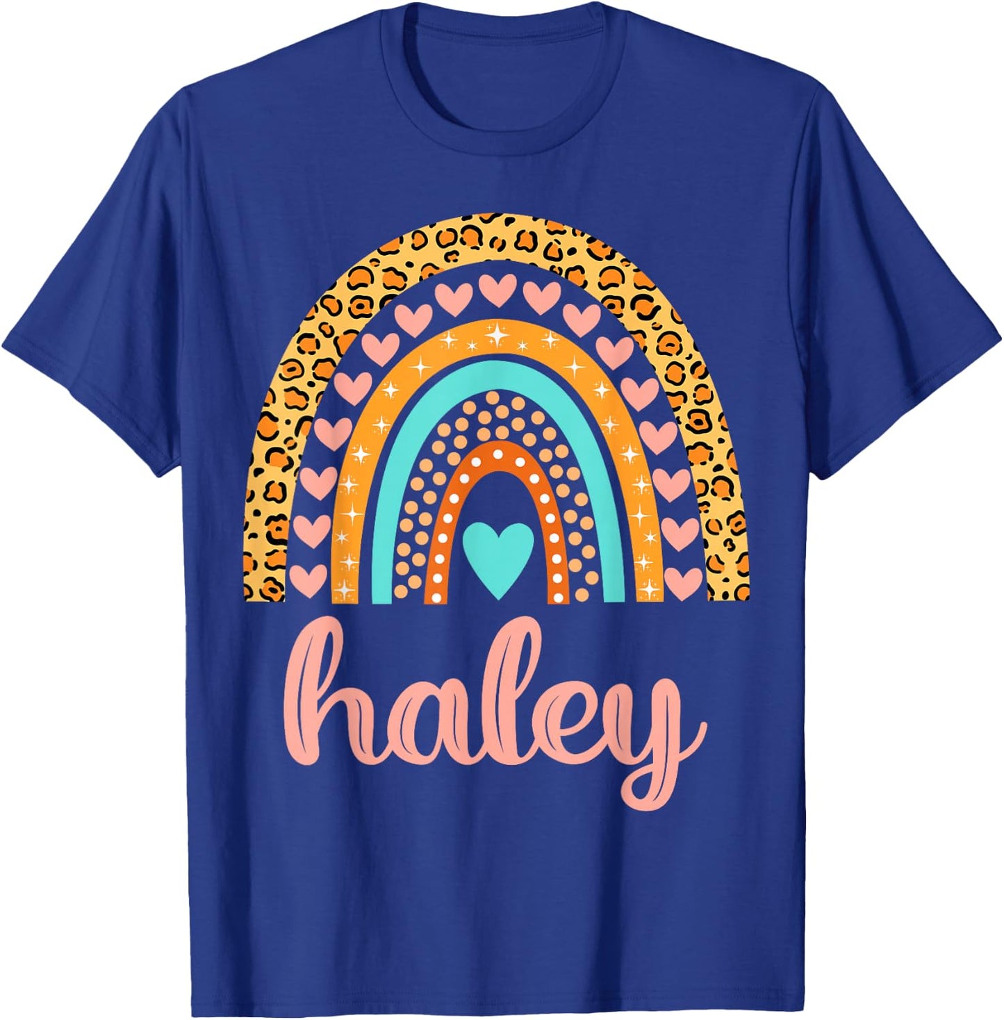 Haley Haley Name Birthday Shirt Gift T-Shirt - T-Shirt | Royal