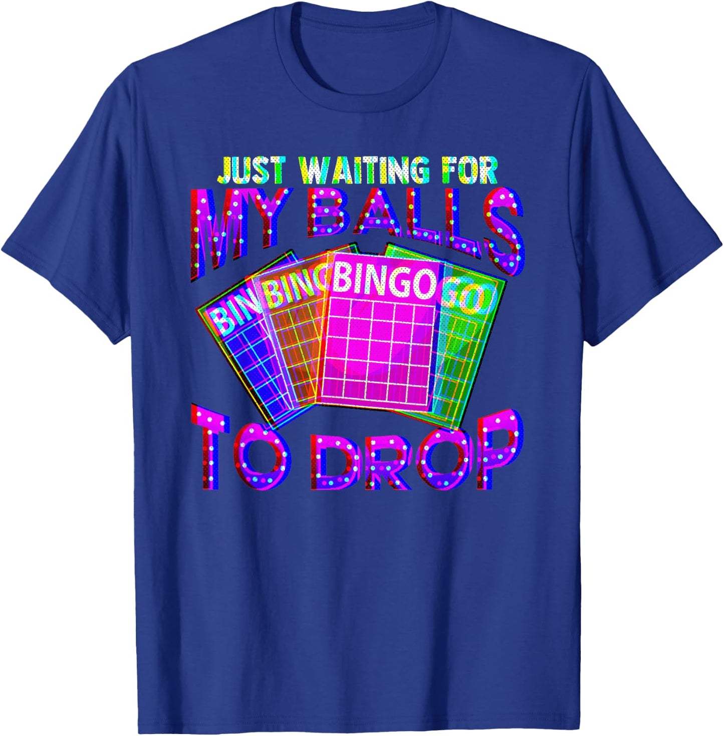 Funny Bingo T-Shirt - T-Shirt | Royal