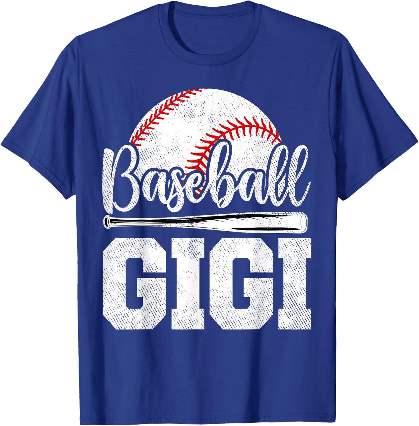 Baseball Gigi Baseball Player Game Day Mother's Day T-Shirt - T-Shirt | Royal