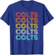 Vintage Retro Colts T-Shirt - T-Shirt | Royal