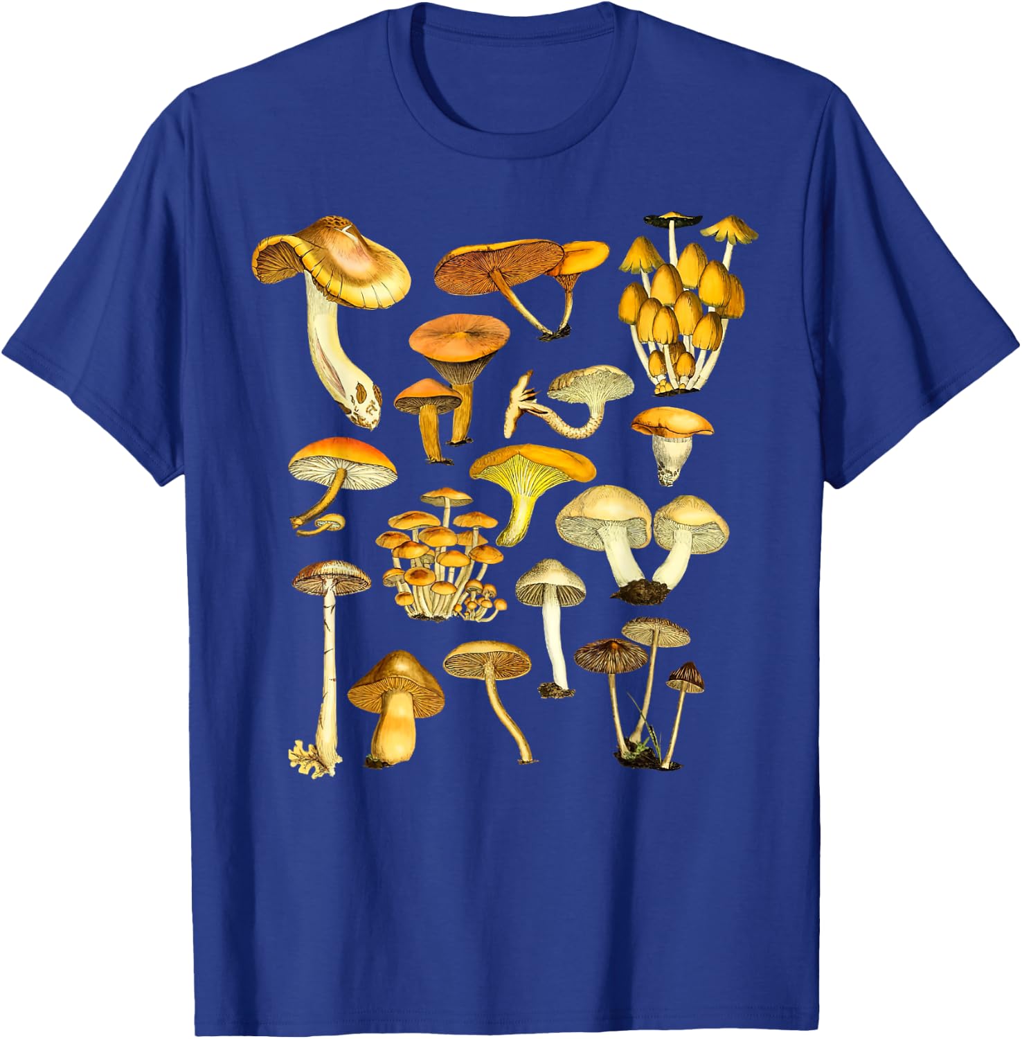 Mushroom Shirt Mycology Fungi Foraging Mushroom Whisperer T-Shirt - T-Shirt | Royal