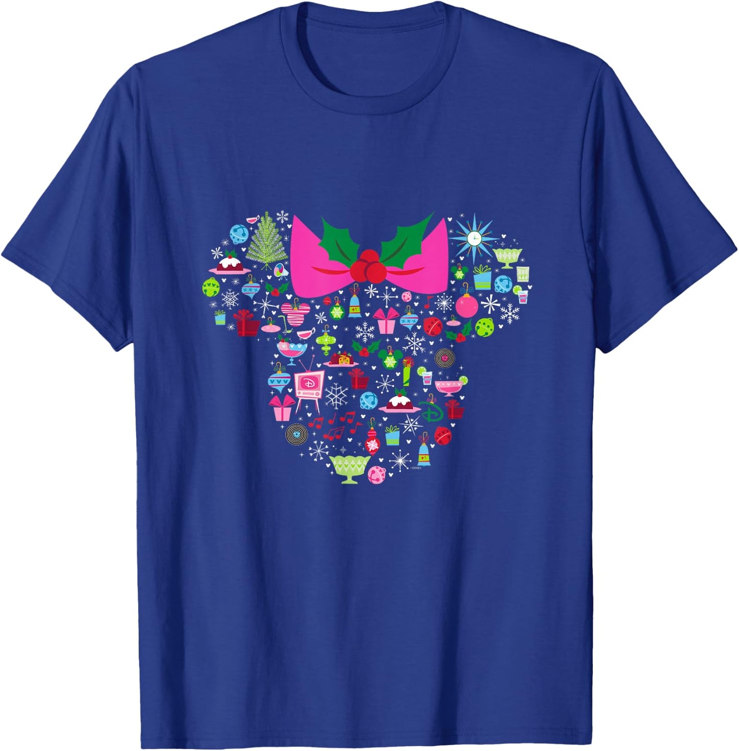 Disney Minnie Mouse Holiday Celebration T-Shirt - T-Shirt | Royal