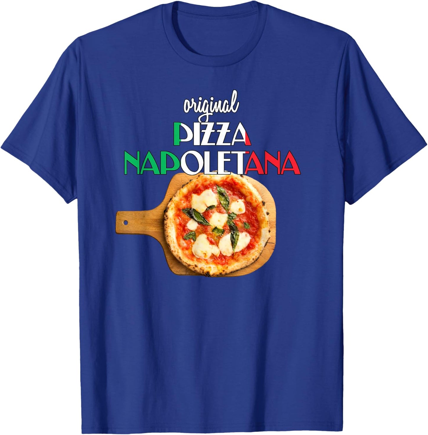 Best pizza Margherita original Neapolitan pizza T-Shirt - T-Shirt | Royal
