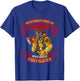 Never Underestimate An Old Man Who Was A Firefighter Gift T-Shirt - T-Shirt | Royal