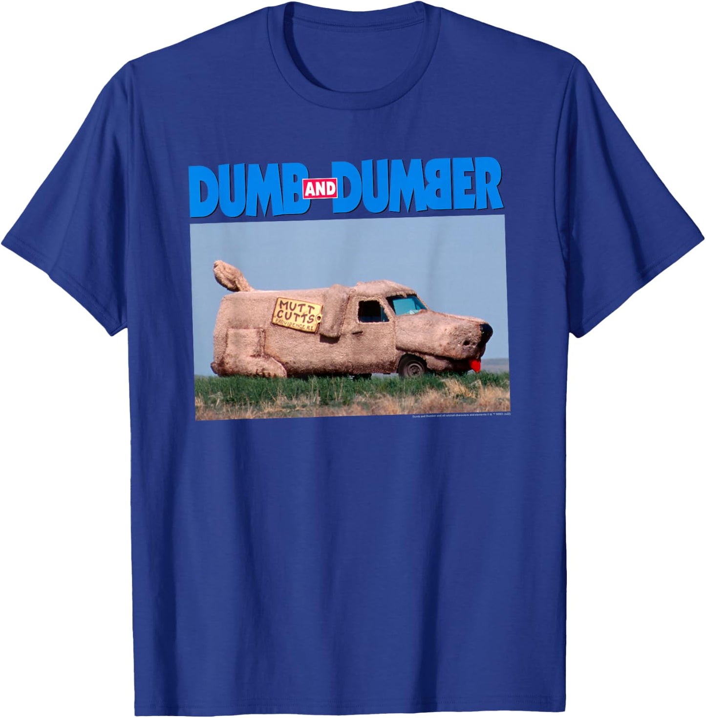 Dumb and Dumber Mutt Cutts T-Shirt - T-Shirt | Royal