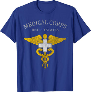 US Army Medical Service Regiment US Medical Corps T-Shirt - T-Shirt | Royal