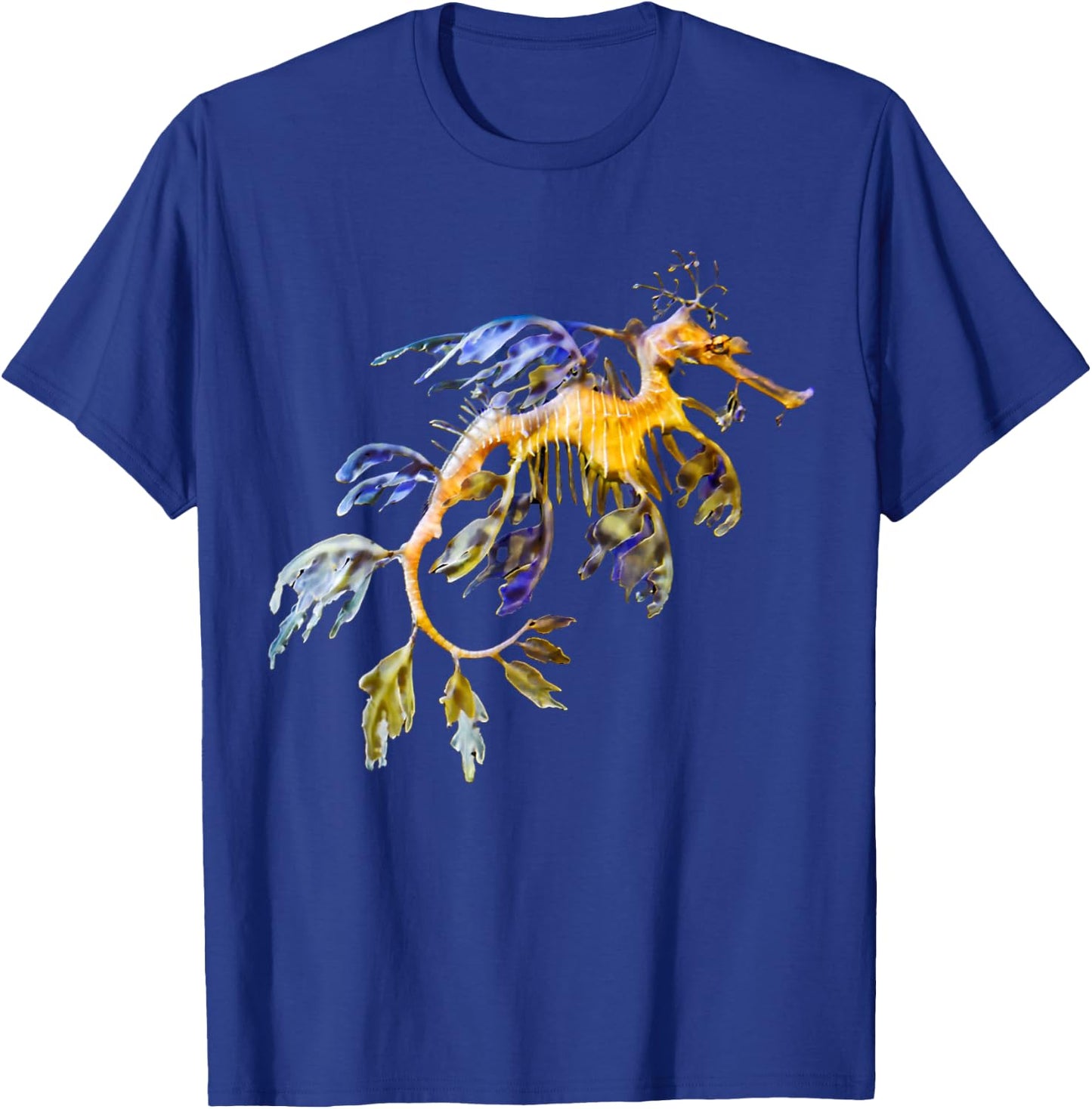 Ocean Lovers Leafy Sea dragon Seahorse Marine Life T-Shirt - T-Shirt | Royal