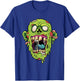 Scary Halloween Cartoon Zombie Gift T-Shirt - T-Shirt | Royal