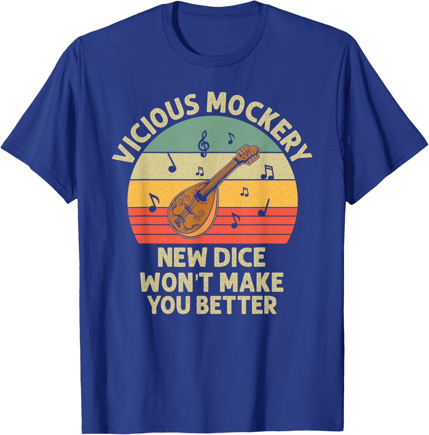 Vicious Mockery Bard T-Shirt - T-Shirt | Royal