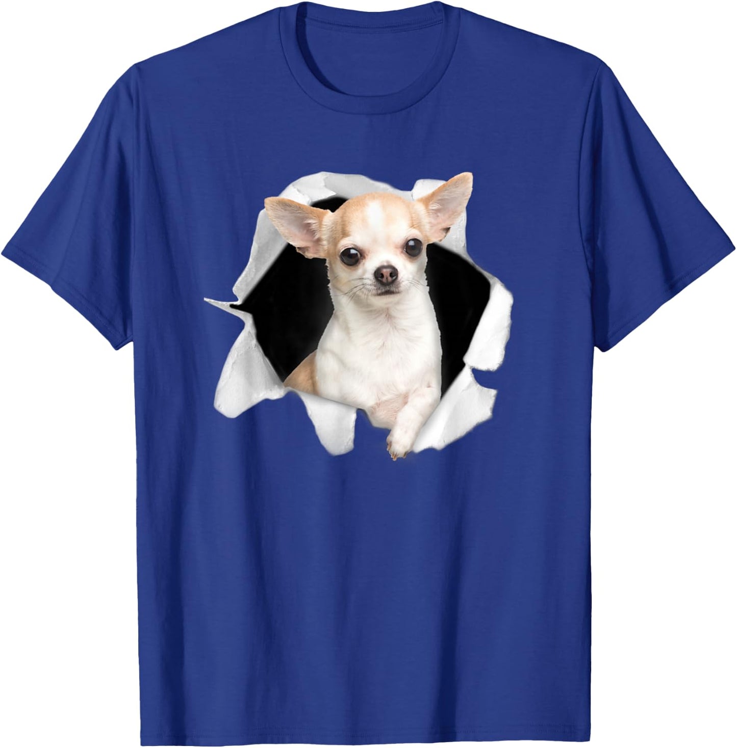 Cute Chihuahua Shirt Dog Puppy Lover Men Women Boys Girls T-Shirt - T-Shirt | Royal