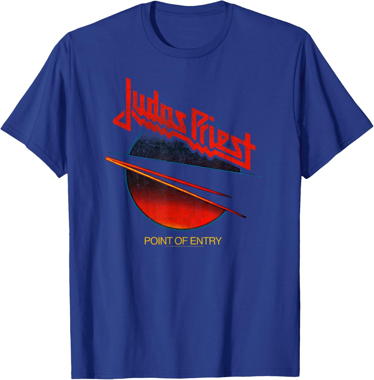 Judas Priest – Point Of Entry T-Shirt - T-Shirt | Royal
