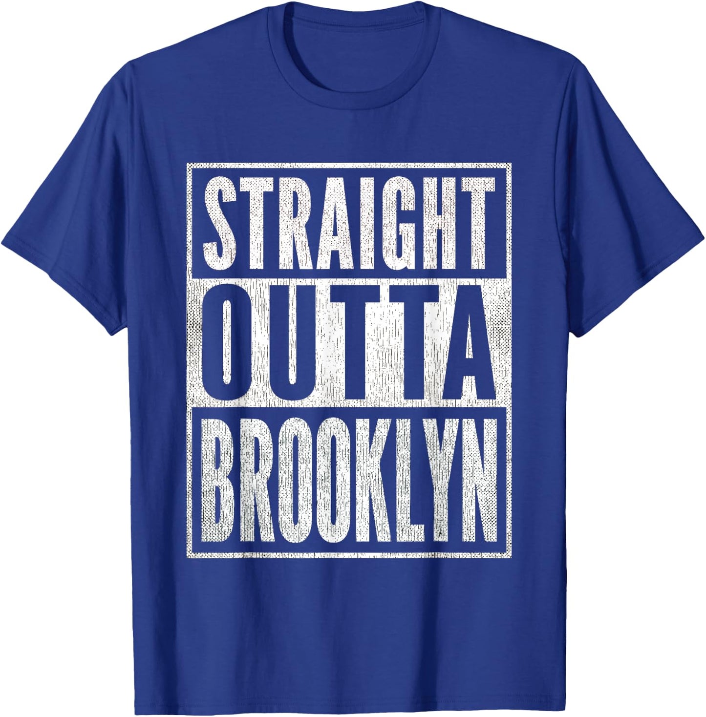 Straight Outta Brooklyn T-Shirt - T-Shirt | Royal