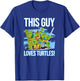 This Guy Loves Turtles T-Shirt - T-Shirt | Royal