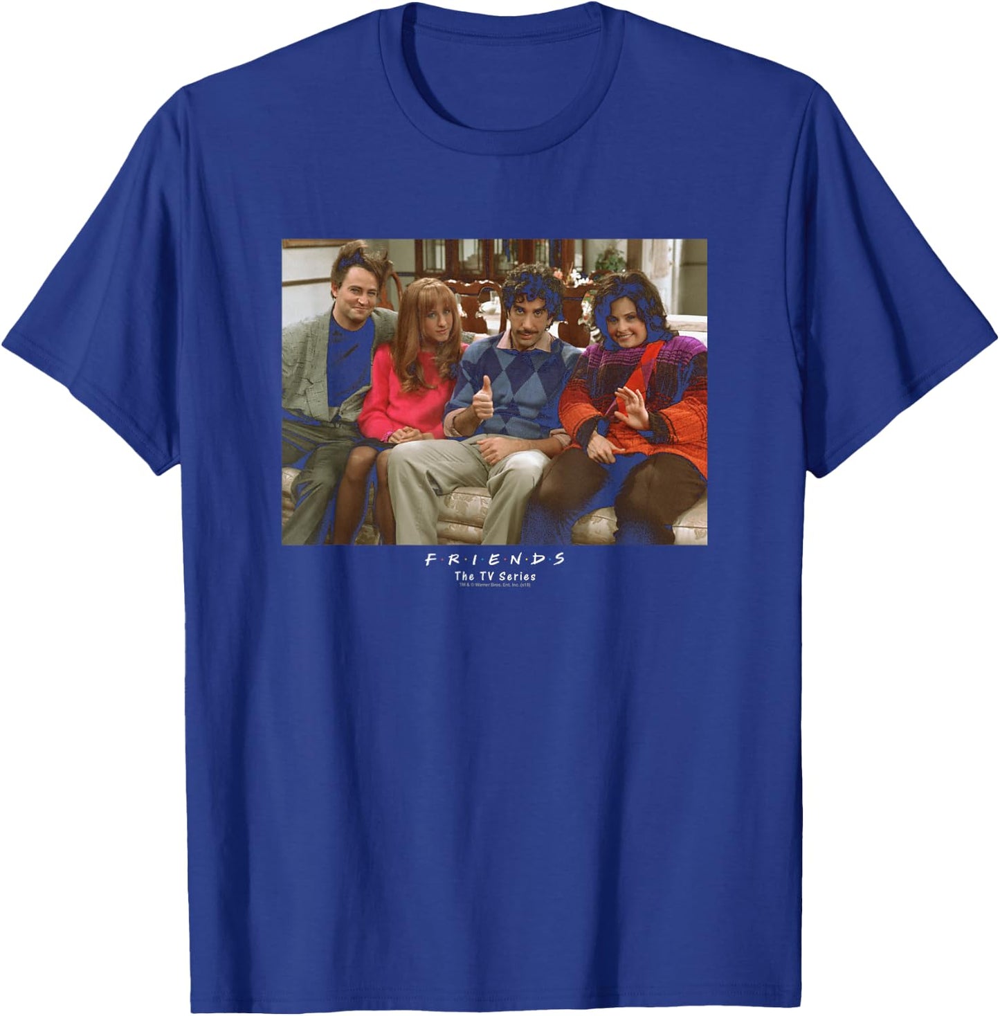 Friends Throwback T-Shirt - T-Shirt | Royal