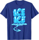 Ice Ice Arrow Pregnancy and Baby Announcement Winter Shirt T-Shirt - T-Shirt | Royal