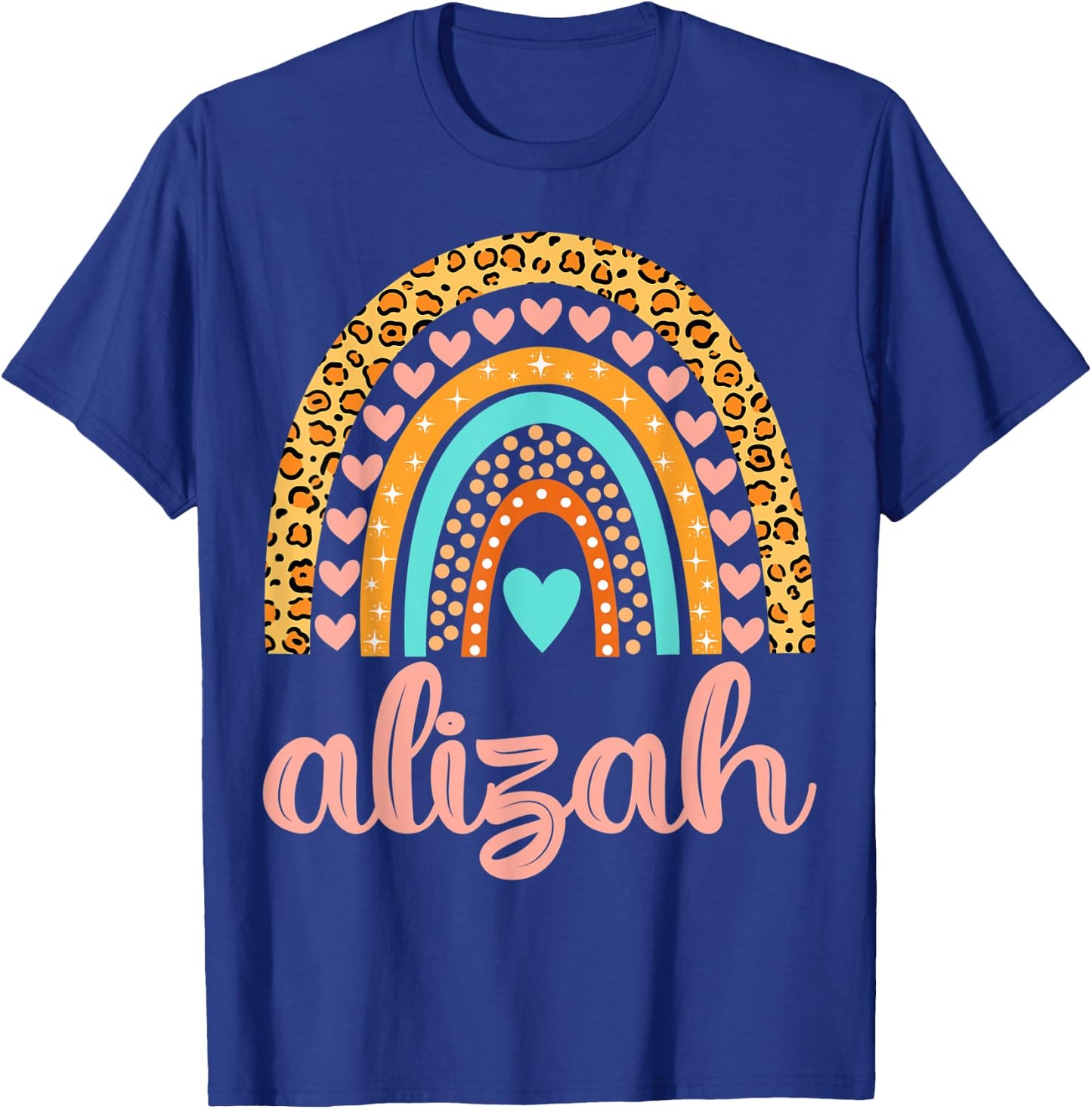 Alizah Alizah Name Birthday Shirt Gift T-Shirt - T-Shirt | Royal