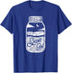 Shine On! Moonshine Lover Jar Design Moon & Mountains T-Shirt - T-Shirt | Royal