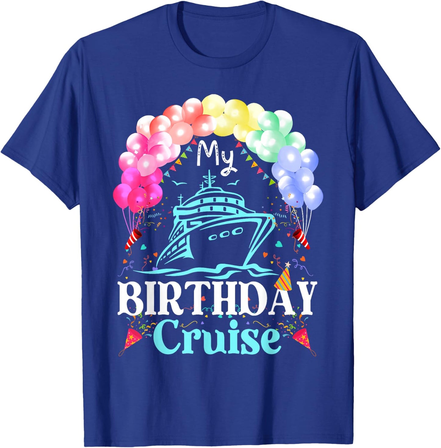 Birthday Cruise Squad Making Memories Together Men Women Kid T-Shirt - T-Shirt | Royal