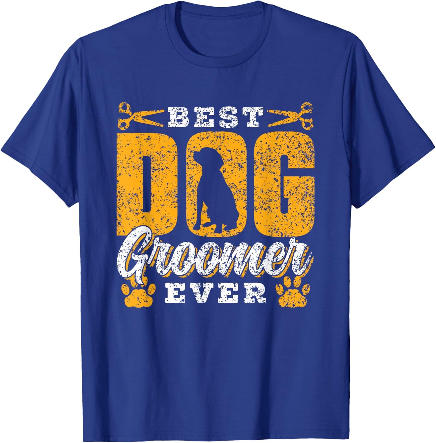 Best Dog Groomer Ever Grooming Dogs Cute T-Shirt - T-Shirt | Royal