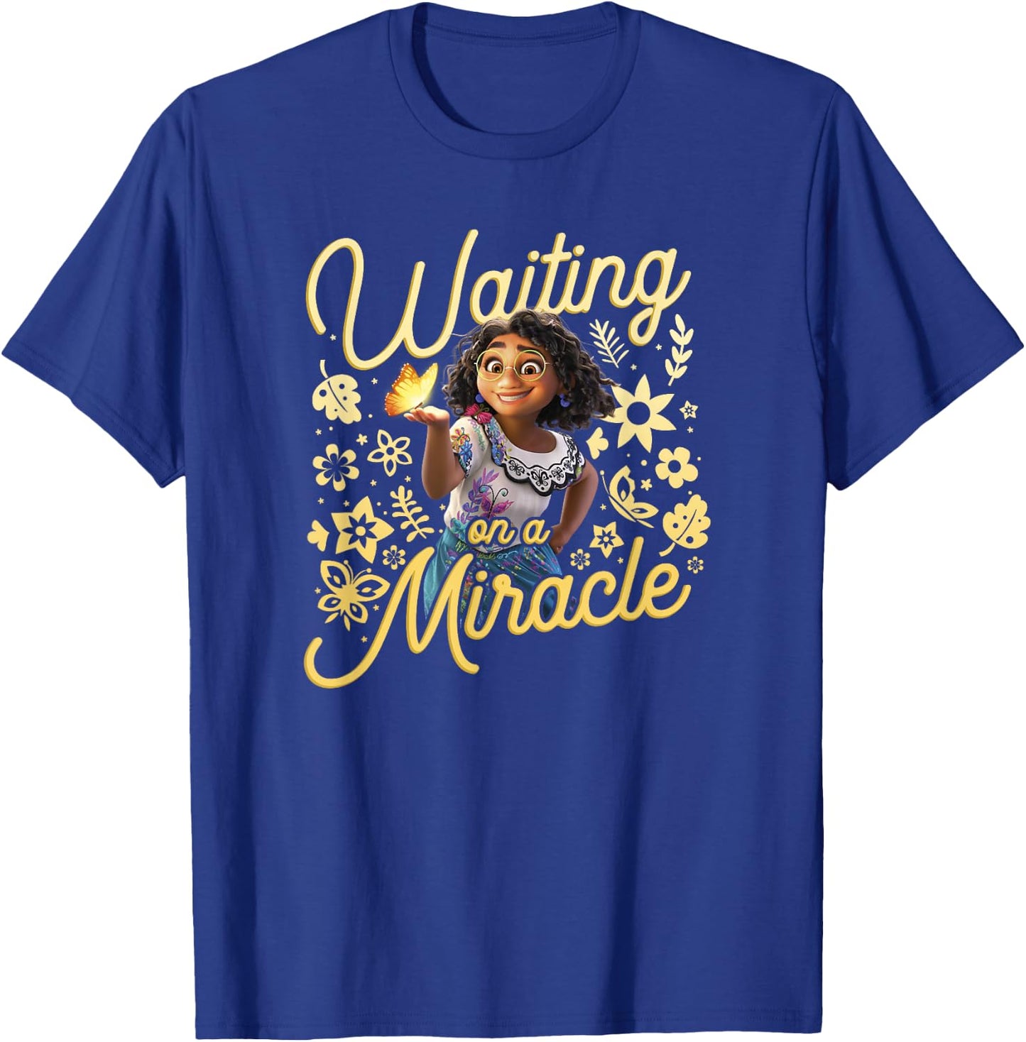 Disney Encanto Mirabel Waiting On A Miracle Butterfly T-Shirt - T-Shirt | Royal