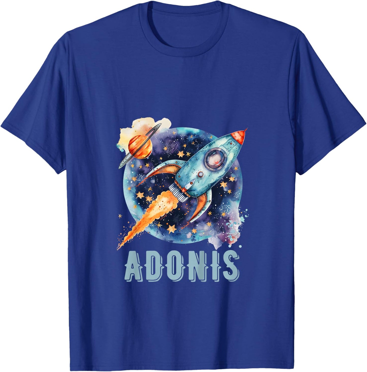 Kids ADONIS Name Baby Boy Nursery Room Theme Decor Gifts T-Shirt - T-Shirt | Royal