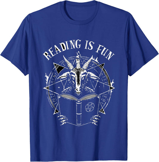 Reading Is Fun T-Shirt - T-Shirt | Royal