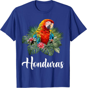 Honduran Flag And Honduras Men Women Kids T-Shirt - T-Shirt | Royal