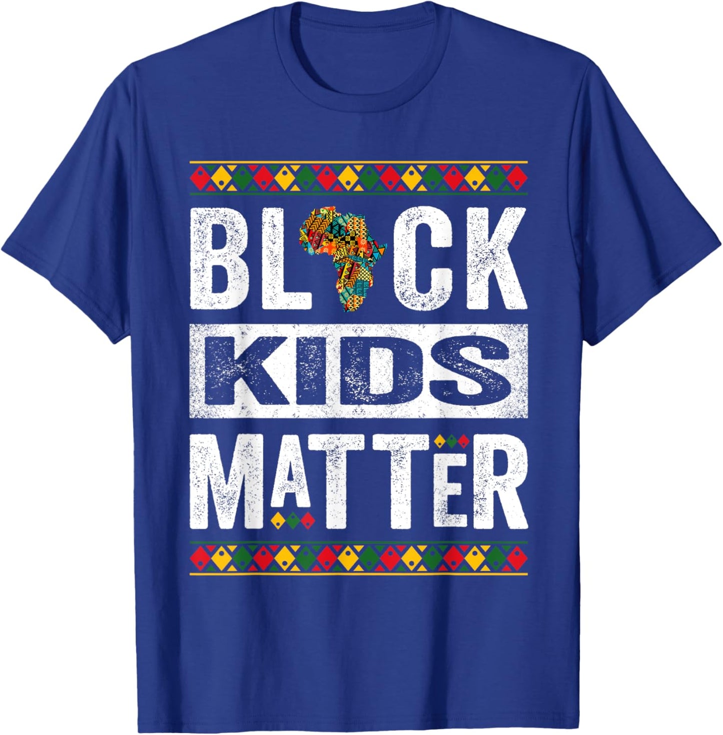 Black Kids Matter Children Black History Month T-Shirt - T-Shirt | Royal