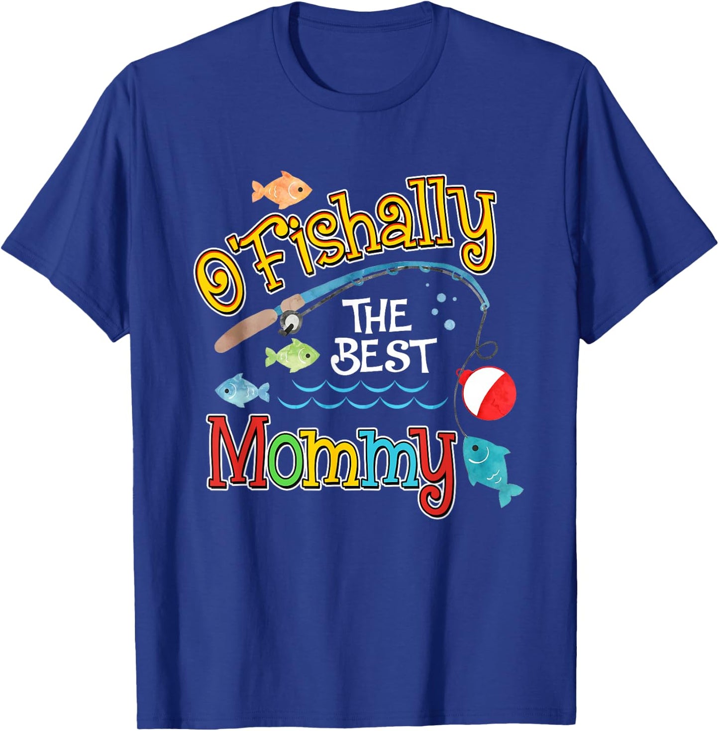 Ofishally The Best Mommy Mom of the Birthday Boy T-Shirt - T-Shirt | Royal