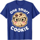 Cookie One Smart Cookie Cookies Chocolate Chips T-Shirt - T-Shirt | Royal