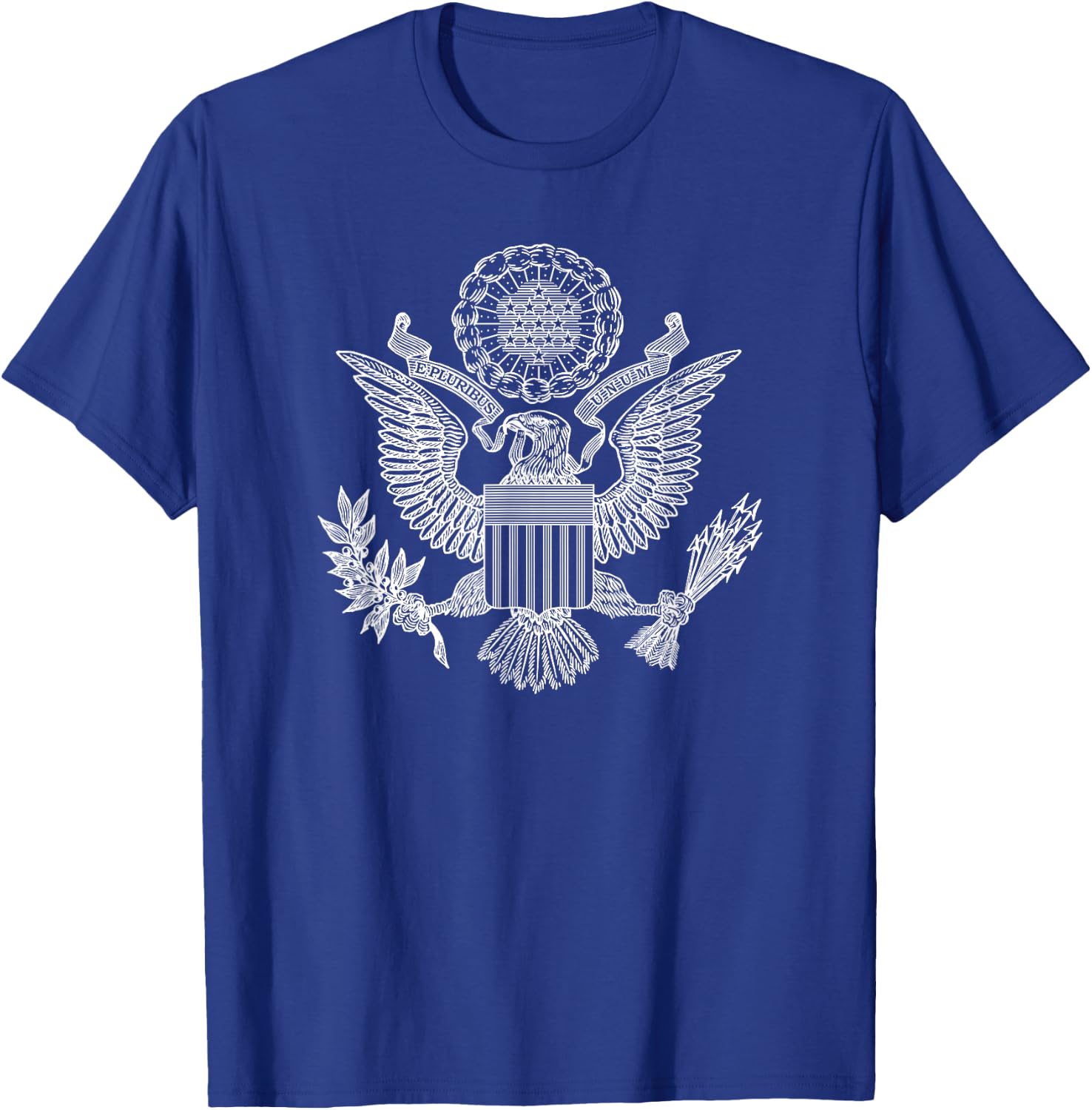 Usa United States Eagle Symbol American Arms Seal T-Shirt - T-Shirt | Royal