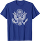 Usa United States Eagle Symbol American Arms Seal T-Shirt - T-Shirt | Royal