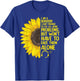 I'm A Dispatcher 911 Dispatch Operator EMS Sunflower T-Shirt - T-Shirt | Royal
