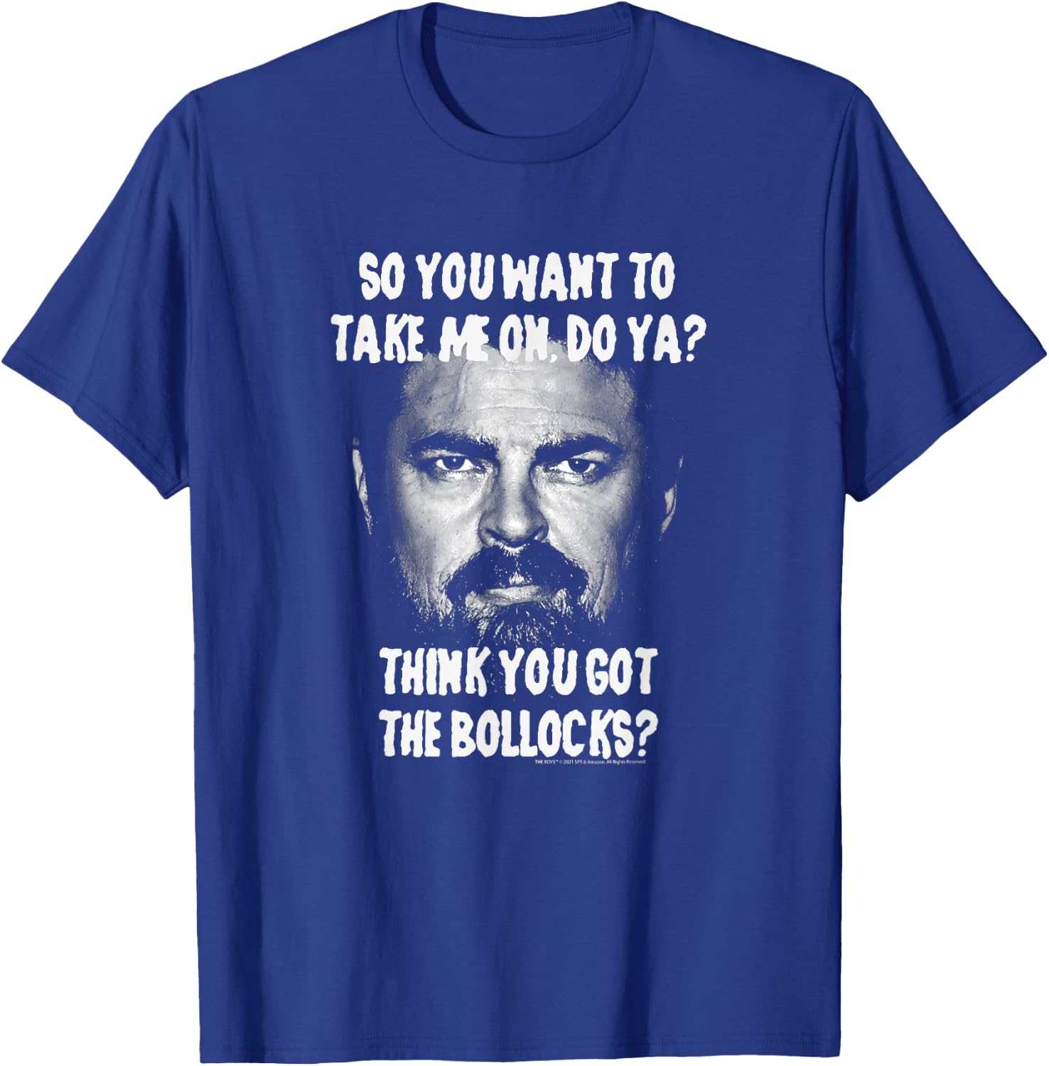 The Boys Got the Bollocks? Superhero TV Show T-Shirt - T-Shirt | Royal