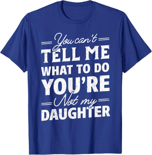 Funny Father's Day Dad Gifts From Daughter Daddy T-Shirt - T-Shirt | Royal
