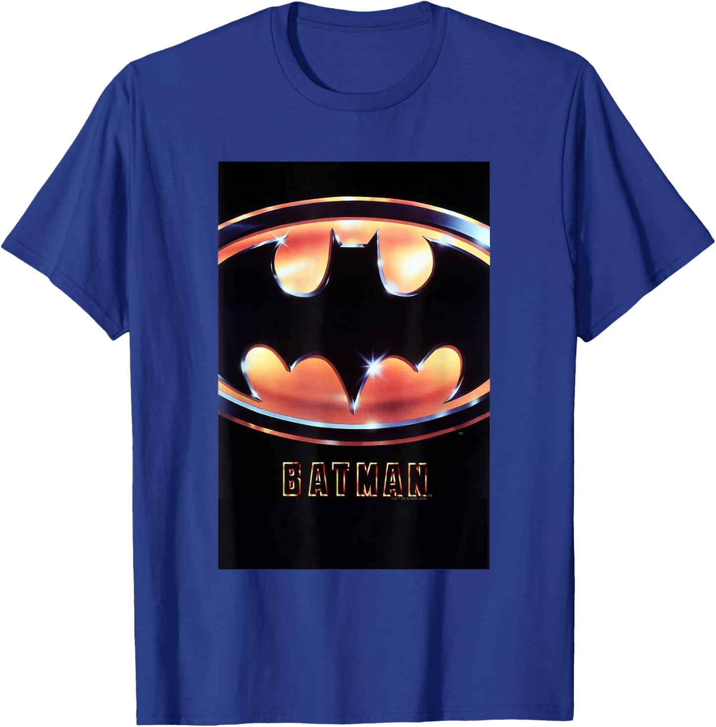 Batman (1989) poster T-Shirt - T-Shirt | Royal