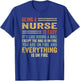 Being A Nurse Is Easy It's Like Riding A Bike - Funny T-Shirt - T-Shirt | Royal