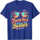 Mexico Trip Beaches Booze Besties Girls Trip Beach Lover T-Shirt - T-Shirt | Royal